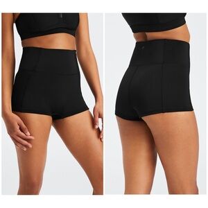 Fabletics— High-Waisted Swim Shorts ☀️